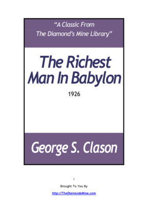 The Richest Man in Babylon